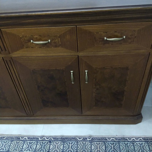 Μπουφές νέος, μασίφ ξύλο πολυτελείας, 188x52x94 εκ.