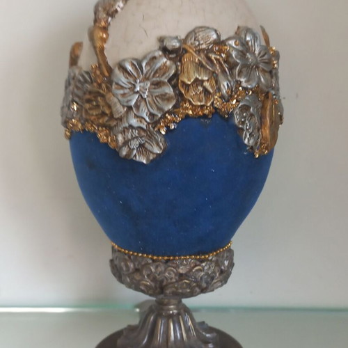 Handmade ceramic Easter egg new