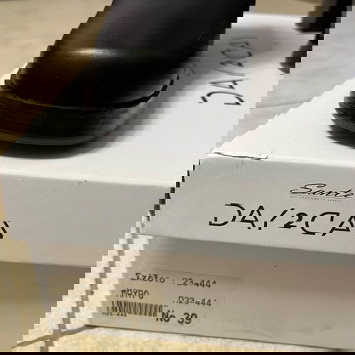 Sante Day2day δερμάτινα μποτάκια καινούργια, μέγεθος 39, μαύρα