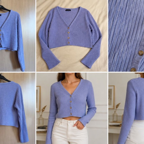 Berska cardigan, size M, lilac