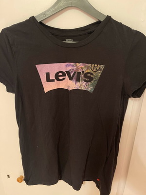 T-shirt Levi's μεταχειρισμένο, μαύρο, μέγεθος M