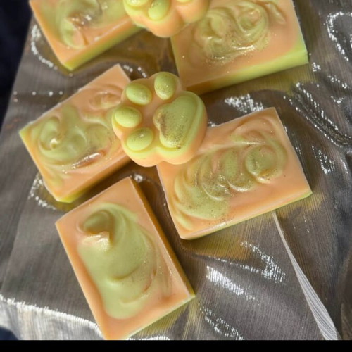 Handmade soap Baked apple and cinnamon new