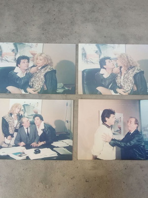 Set of 4 authentic photos from 1980 film Panos Michalopoulos Prousalos