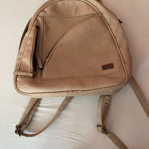 Backpack beige shoulder bag like new White Mountain