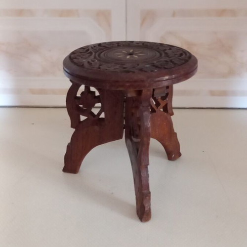Vintage Indian Mini Table 16 cm like new