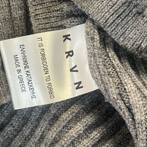 KRVN Karavan Grey Ribbed Tank Top New With Tags