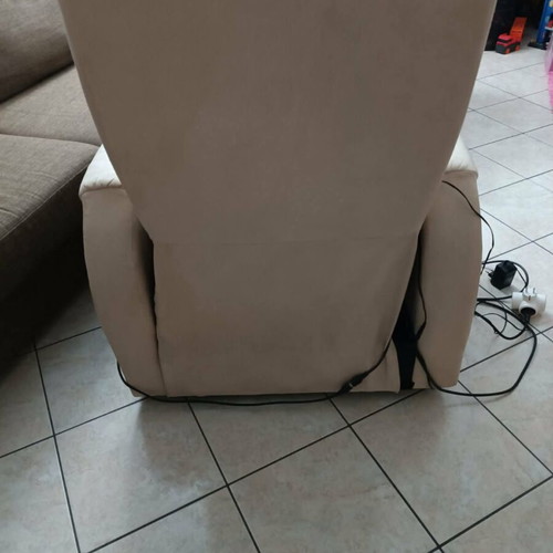 Relax massage armchair like new with reclining back and footrest