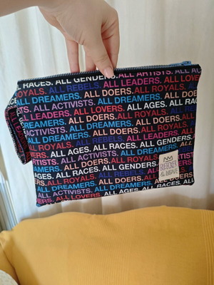 Kate Spade toiletry bag new, thick fabric