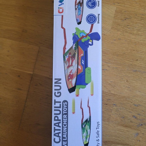 Plastic kids gun new with foam suction darts and small dart launcher