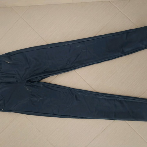 Calzedonia Leather Pants Blue Size XS Like New