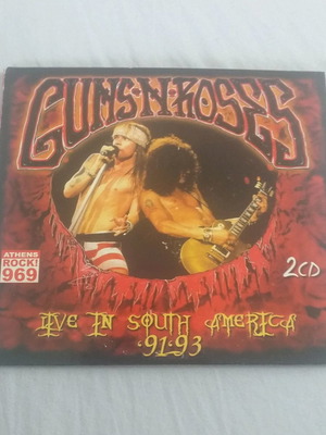 Guns N Roses 2 CD live στη Νότια Αμερική 1991-1993 μεταχειρισμένο