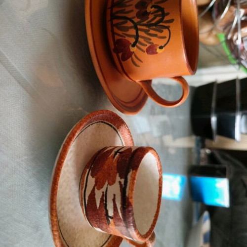 Ceramic cup set like new