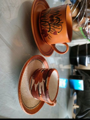 Ceramic cup set like new