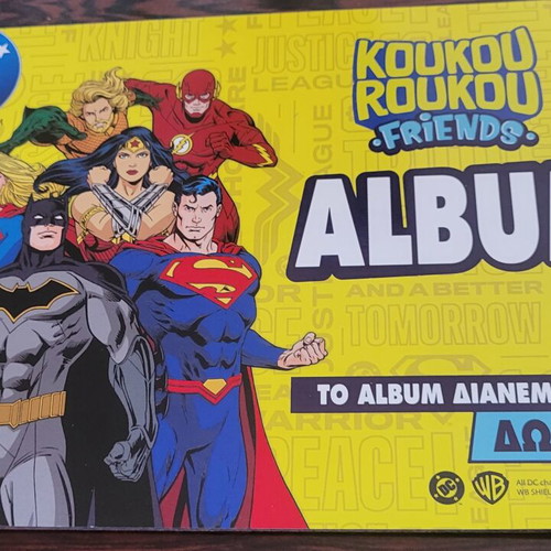 Bingo Koukouroukou DC sticker album complete