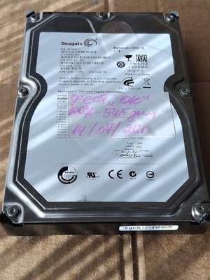 Хард диск Seagate Barracuda 7200.12 ST31000524AS 1TB SATA употребяван