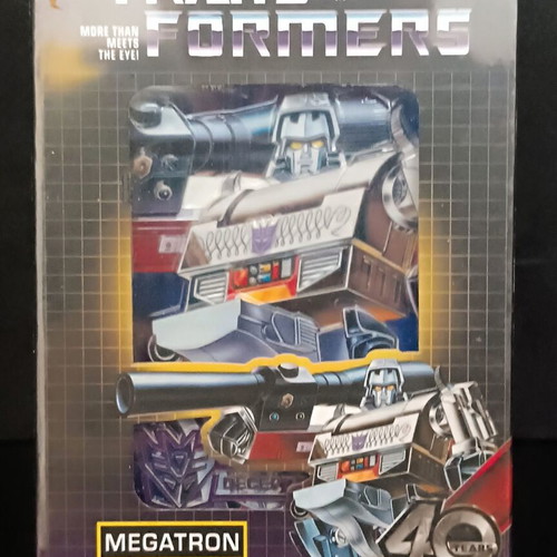 Transformers Megatron 40th Anniversary Limited Edition Metal Ingot new