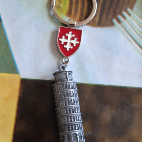 Metal keychain like new, Italy
