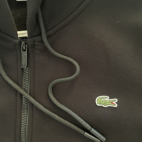 Lacoste jacket medium black new