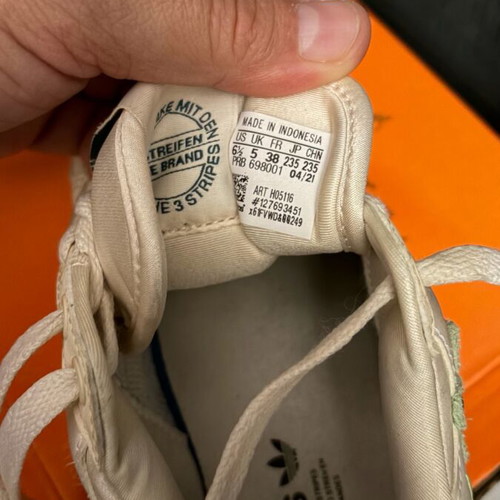 Adidas αθλητικά παπούτσια μεταχειρισμένα, μέγεθος 38, άσπρα