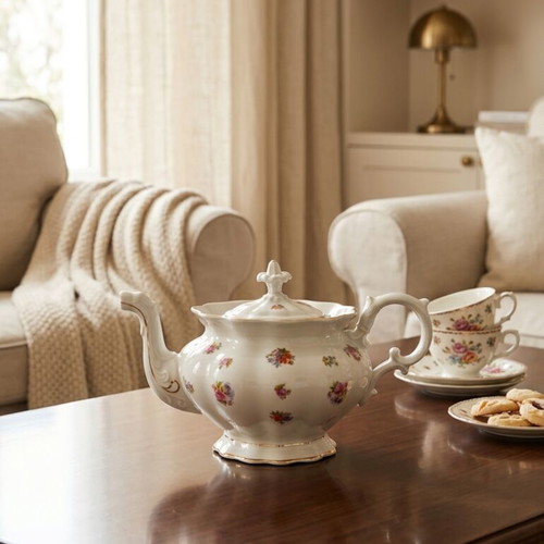 Fürstenberg vintage porcelain teapot 1.5L, 1992