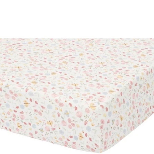 La Millou crib protector set with pillows and two sheets like new