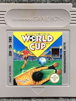 World Cup Nintendo Game Boy used, rare Mattel cartridge