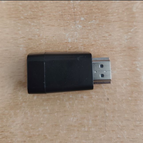 VGA to HDMI adaptor used for PC