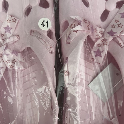 Pink beach shoes, size 41