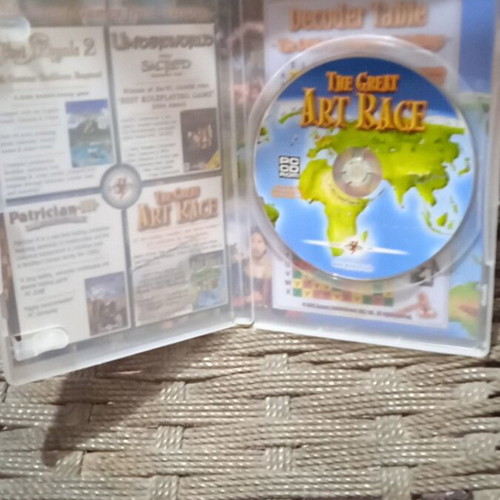 The Great Art Race PC game used, good condition
