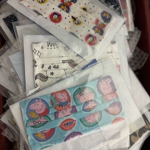 Fabric masks new, pack of 30, reusable