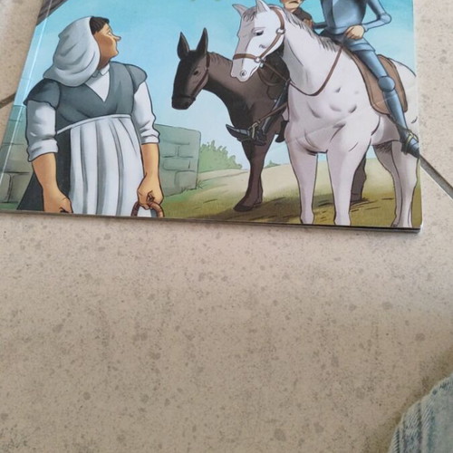 Around the World in 80 Days and Don Quixote books