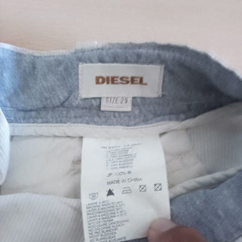 Diesel men's shorts size 29 used, white