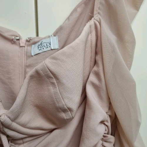 Oh Polly pink mini dress new