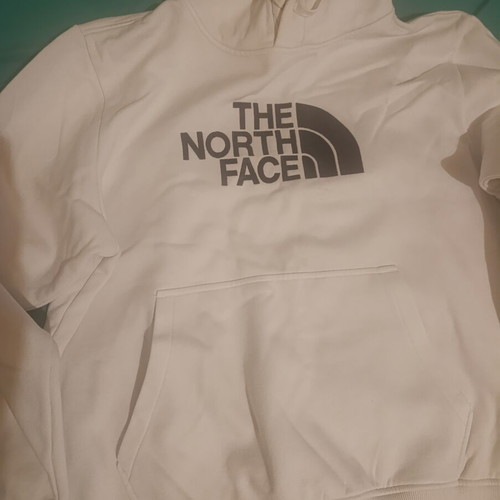 The North Face sweatshirt Large like new, white