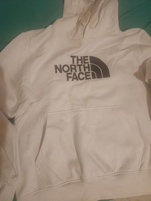 The North Face sweatshirt Large like new, white