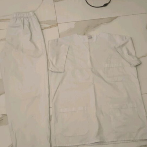 Nursing uniform used with small stains