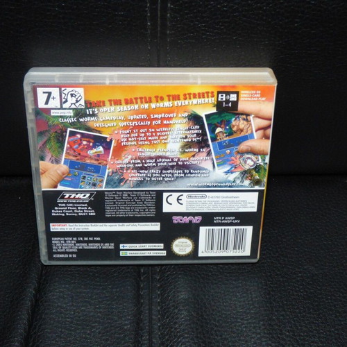 Worms Open Warfare Nintendo DS used