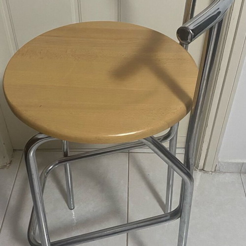 Bar stools like new, set of 2, seat height 74 cm