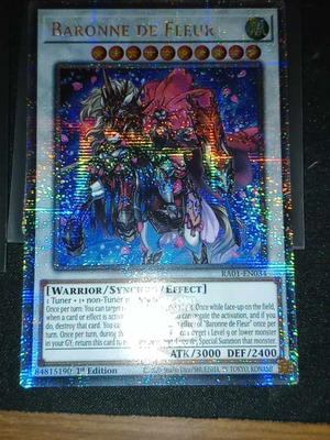 Baronne de Fleur Quarter century нова Yu-Gi-Oh! карта