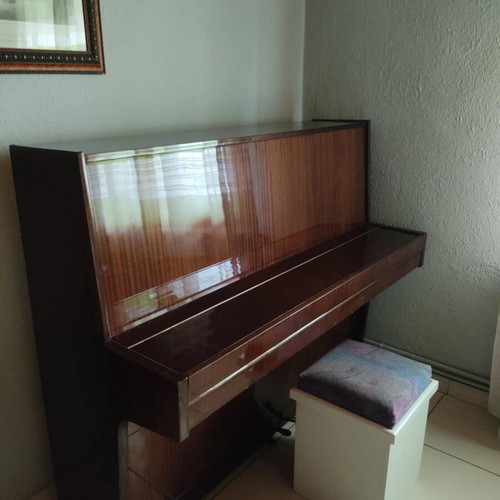 Kronenberg piano used acoustic brown wood finish