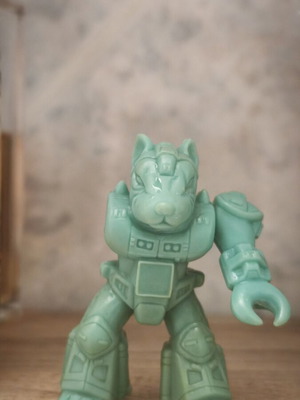 Teratomachos blue dog figure