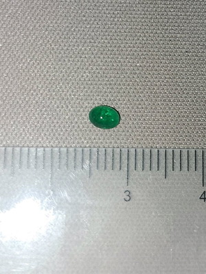 Emerald gemstone like new authentic for jewellery