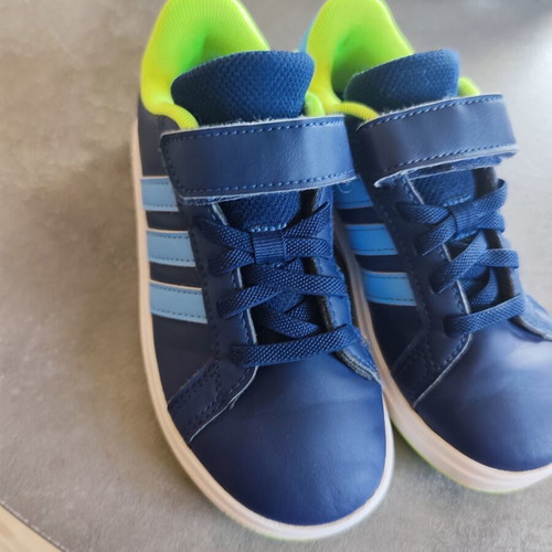 Adidas Tensaur Sport 2.0 sneakers size 29 like new, blue and green