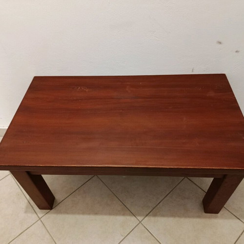 Coffee table used, solid cherry wood 50x90
