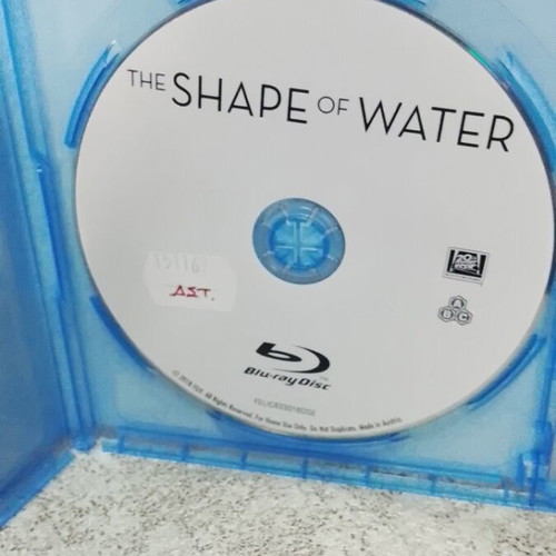 The Shape of Water Blu-Ray like new with Greek subtitles