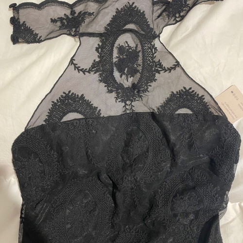 Nidodileda bodysuit new, black, size M