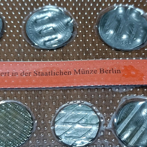 Mint Error Coins Berlin new set with certificate