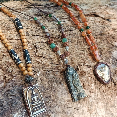 Ethnic unisex necklace new, handmade from Thailand