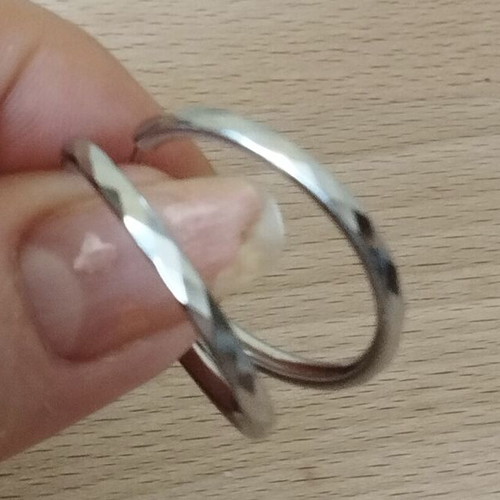 Elegance silver hoop earrings 30 mm