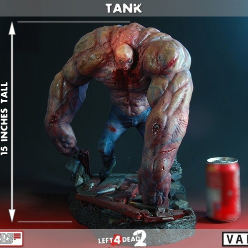 Tank Left 4 Dead 2 Exclusive Statue like new